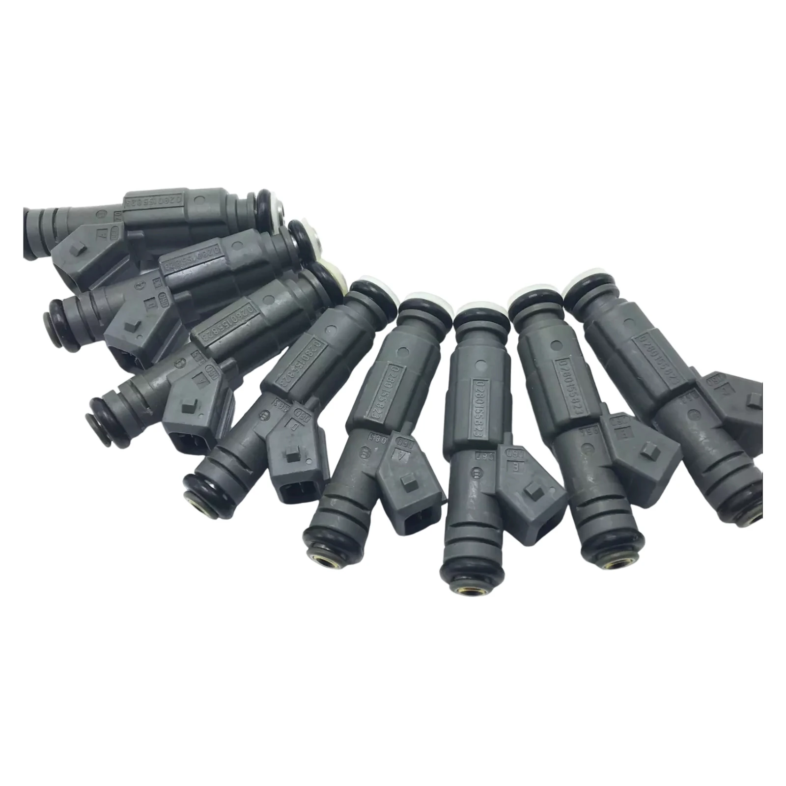 8PCS New Fuel Injector 0280155823 / FJ754 For BMW X5 740i 740iL For 2003-2005 Land Rover Range Rover 4.4L V8 Car Accessories