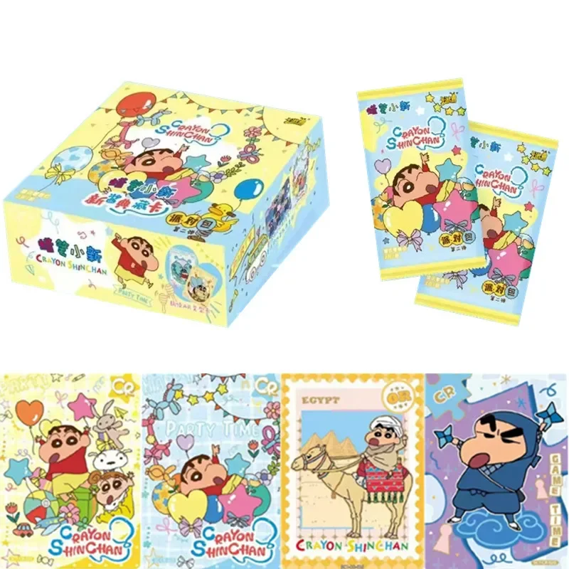 

Оригинальная коллекционная карточка карандаша Shin-chan, модель вечерние Pack, редкая аниме коллекционная карточка, детские игрушки, Рождественский подарок на день рождения