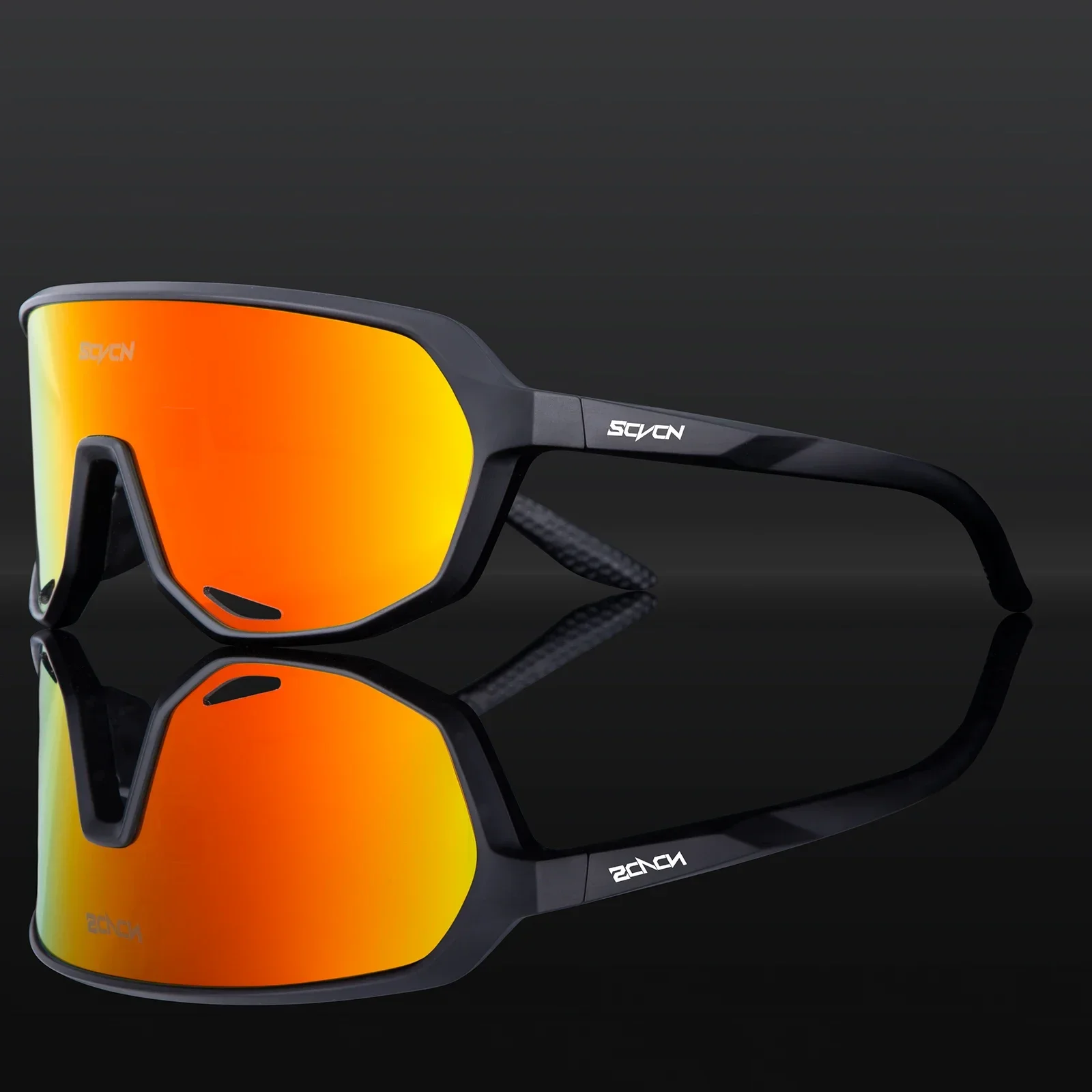 SCVCN Brand New okulary turystyczne Outdoor kolarstwo sportowe okulary przeciwsłoneczne UV400 okulary ochronne do jazdy na nartach akcesoria do rowerów górskich — zdjęcie 3