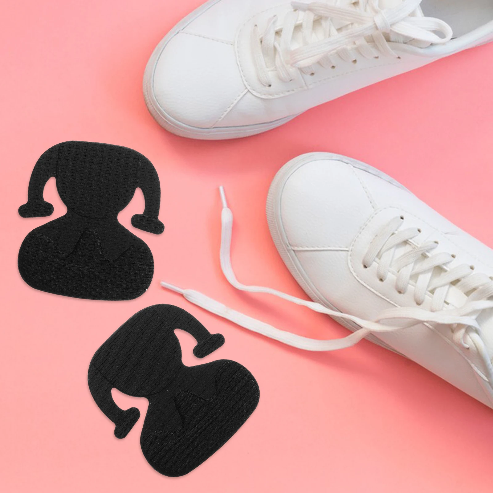 

4Pcs No Glue Heel Pads Non Slip High Heels Grips Comfortable Shoe Insertsheel Protectors Boot Repair Tools Men Women