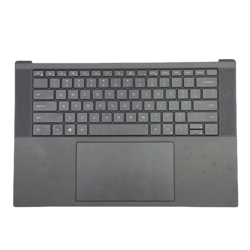 

H NEW For DELL Precision 5550 5560 5570 Palmrest backlit Keyboard touchpad 0DKFWH
