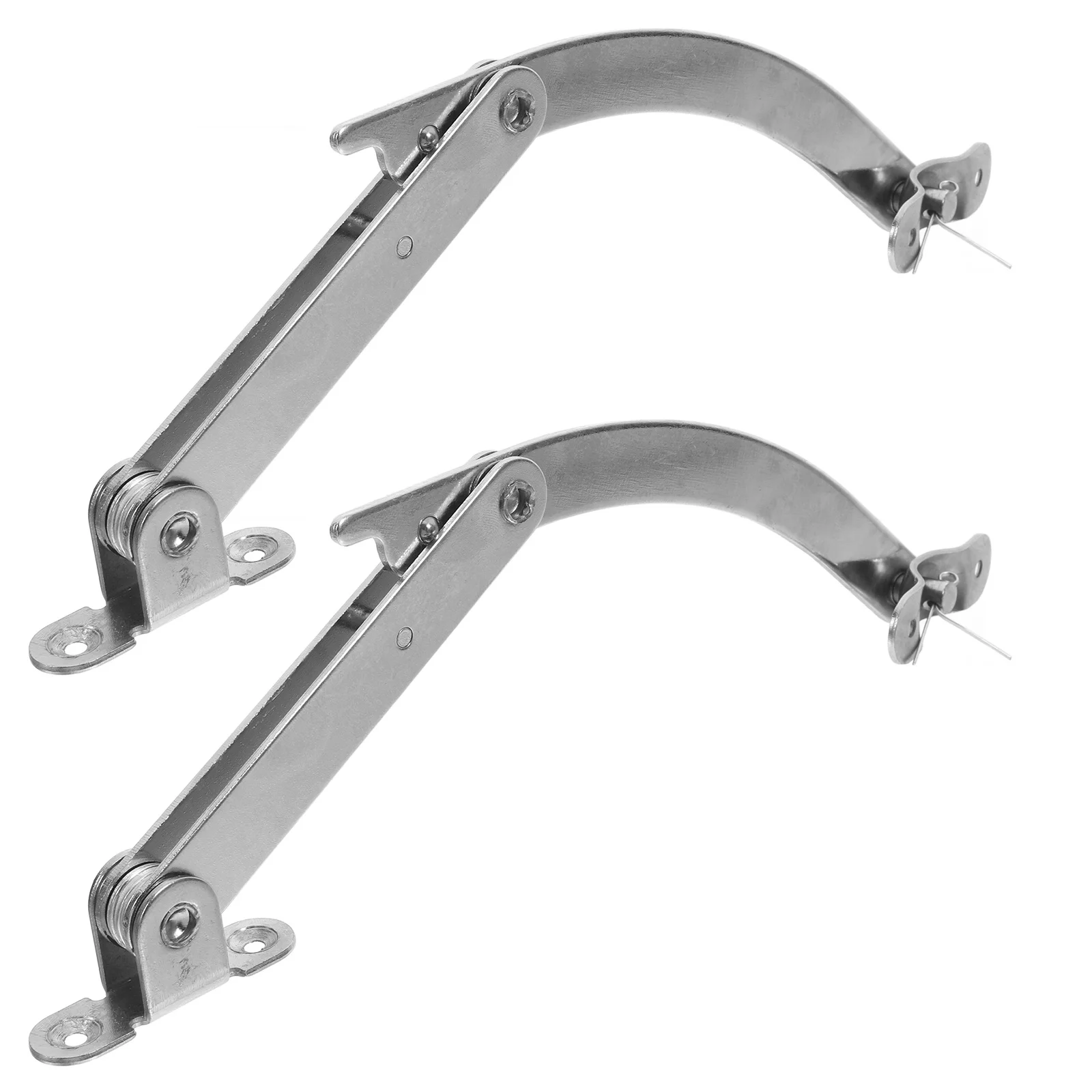 

2pcs Cabinet Door Support Rod Heavy Duty Carbon Steel Adjustable Hinge For Electrical File Cabinet Soft Close Stay Mechanism Lid