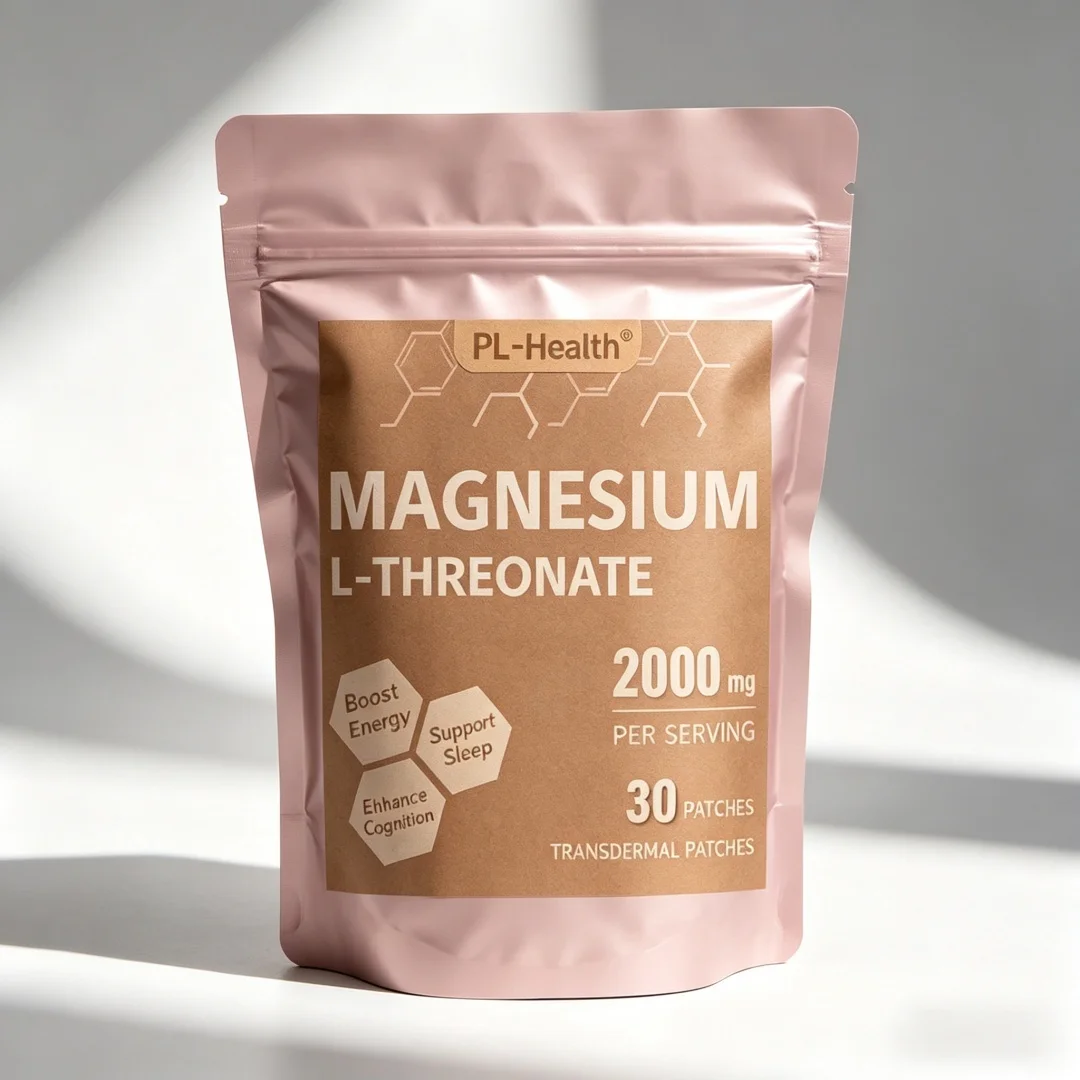 30 Patches Magnesium L-Threonate Transdermal Patches for Cognition and Energy Support