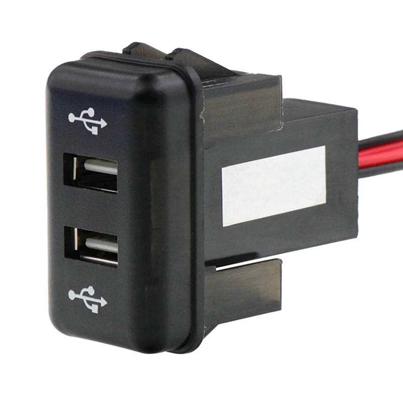 شاحن سيارة USB مزدوج مع ضوء LED ، مقبس طاقة لفولفو FH FH12