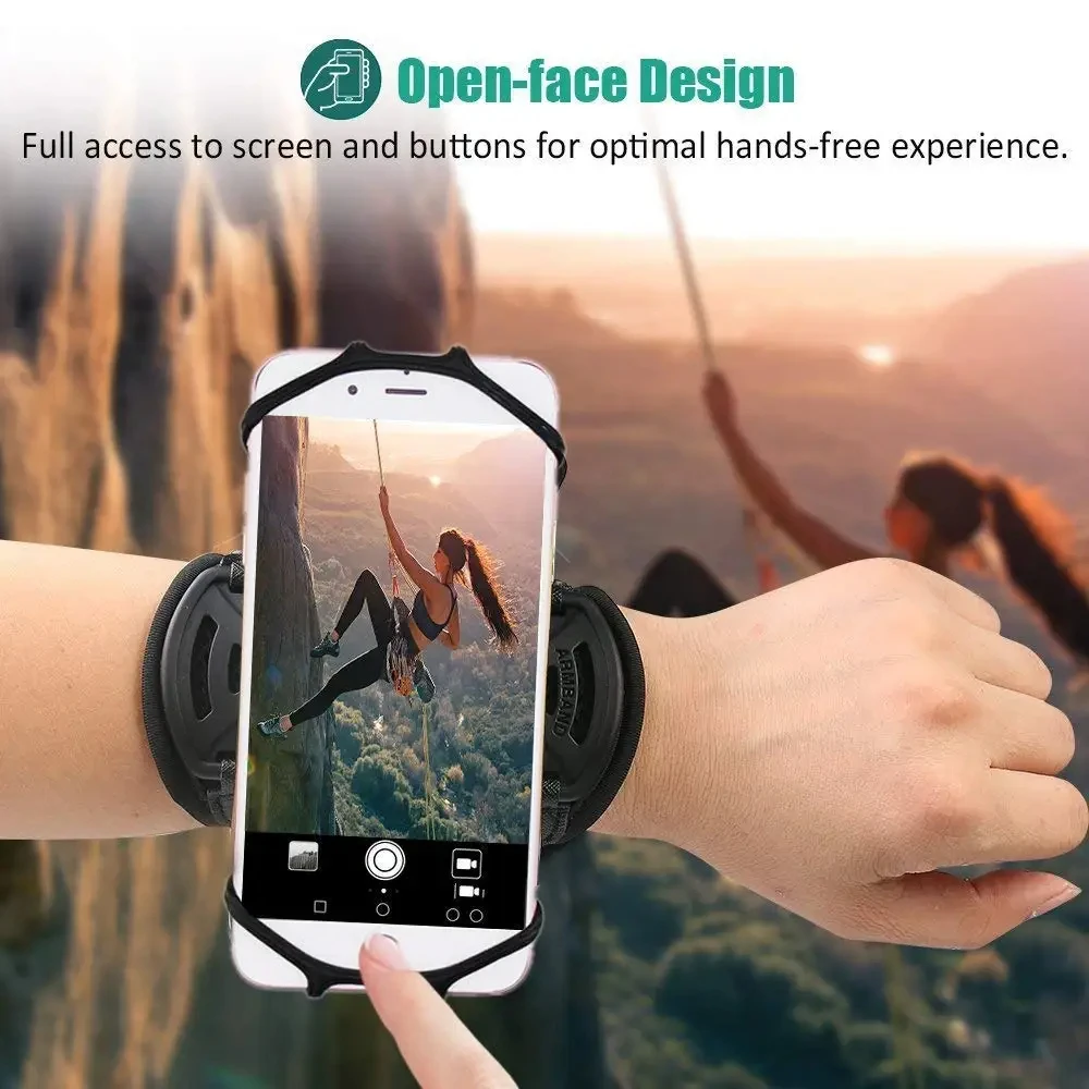 Wristband Phone Holder for iPhone Running 4\