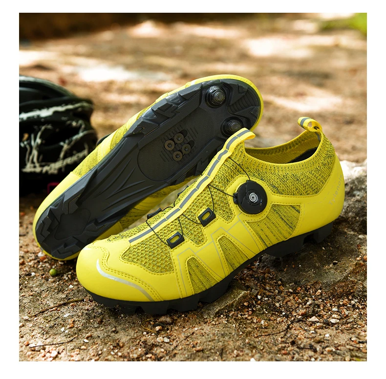 Männer MTB Radfahren Schuhe Atmungsaktive Stollen Rennrad Schuhe Racing Geschwindigkeit Turnschuhe Frauen Mountainbike Schuhe für Shimano SPD SL – Detail 24