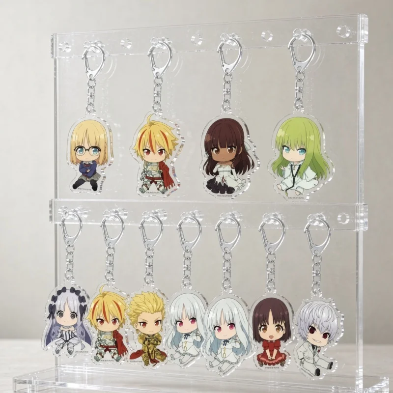 Fatestrange Fake Anime Acrylic Stand Model Figure Cosplay Plate Holder Topper Birthday Fans Keychain Desk Decor Plate Gift