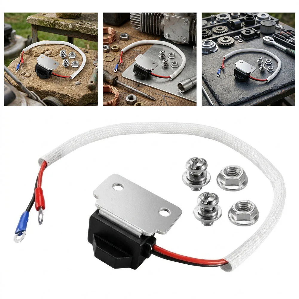 RV Generator Module Ignition Module For RV Camping Metal Construction Easy Installation Practical Design Slive