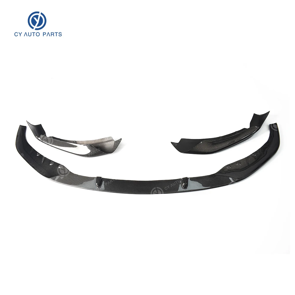 Carbon Fiber MP Style Front Bumper Lip Chin Spoiler Winglet Splitter for BMW 5 Series G30