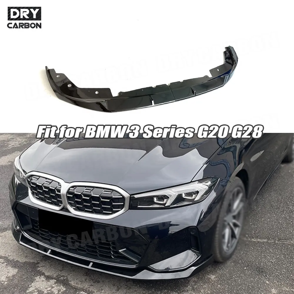 

for BMW 3 Series G20 G28 LCI Sport 2023+ Car Styling Accessories Front Bumper Lip Chin Spoiler Tuning