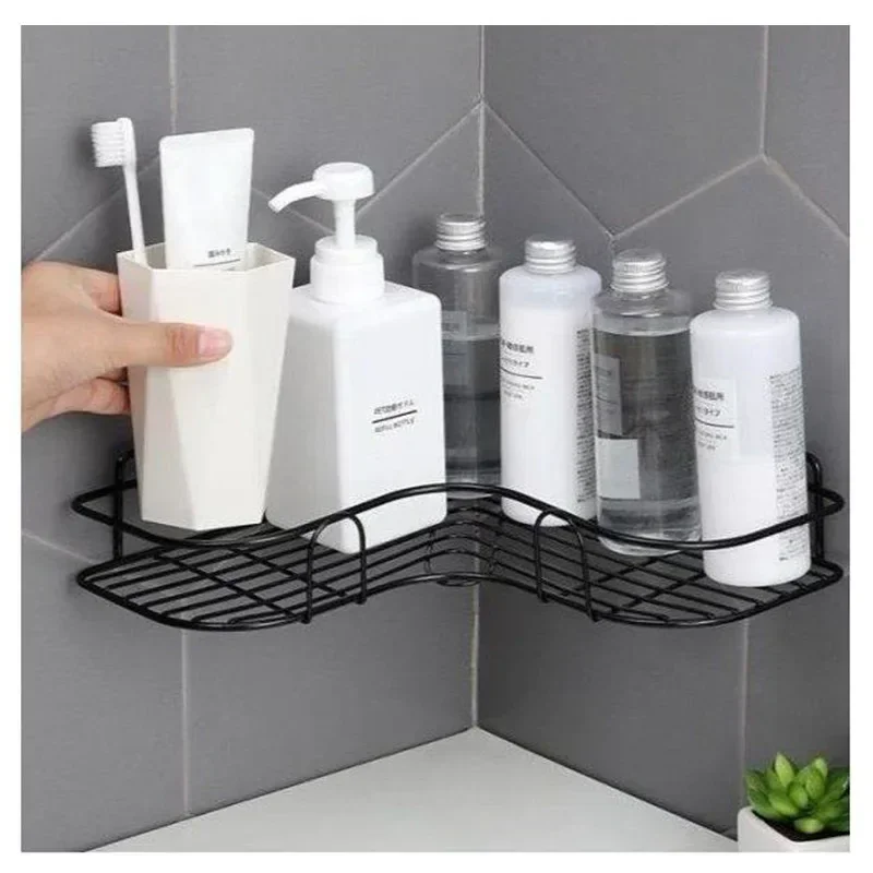 

Wall-mounted Triangle Toilet Shelf, Bathroom Wall Corner, Corner Sink, Kitchen Shelf