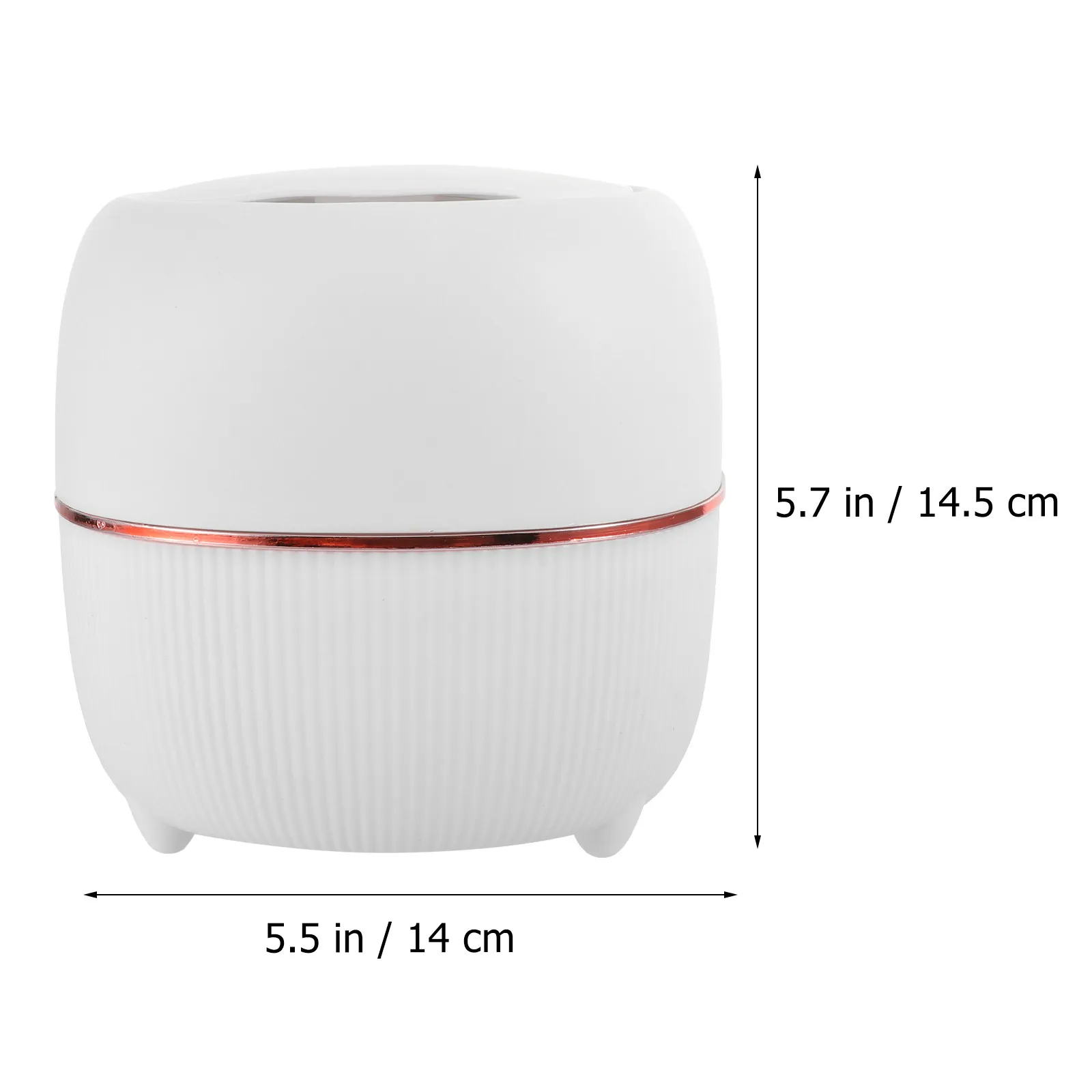 Lovely Desktop Trash Bin Mini Size Plastic Garbage Can for Tabletop Workspace Home Decor Waste Container Cute Mini Dustbin