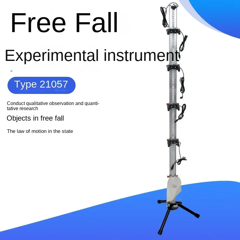 fall experimental instrument demonstrator with four photoelectric gates digital timer laboratory teaching