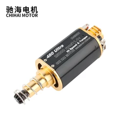 Chihai Motor CHF-480Ultra-22TPA 25K High Torque Large Silver Brush N45SH NdFeB Magnet Airsoft Motor For Hunting Accessories