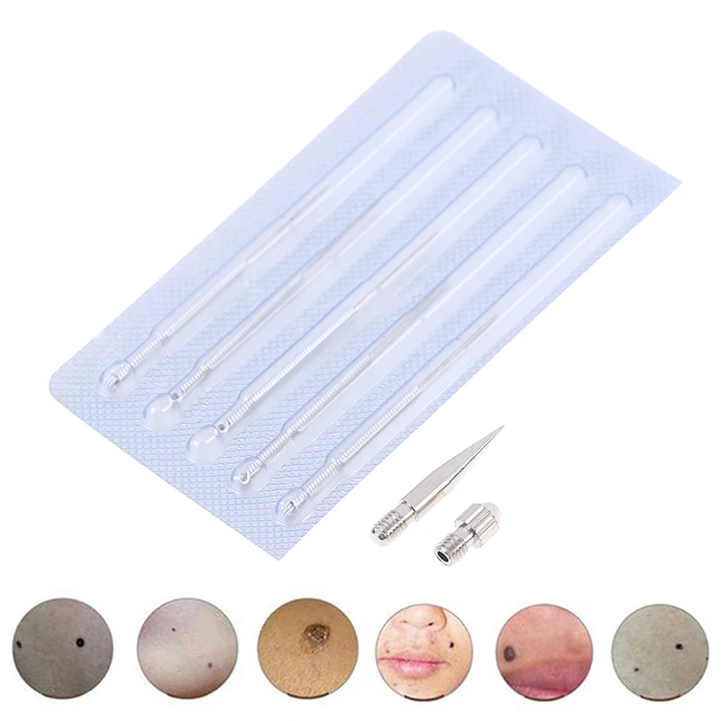 5Pcs Plasma Pen Needle Removal Mole Wart Tag Tattoo Remover Dedicated Needles