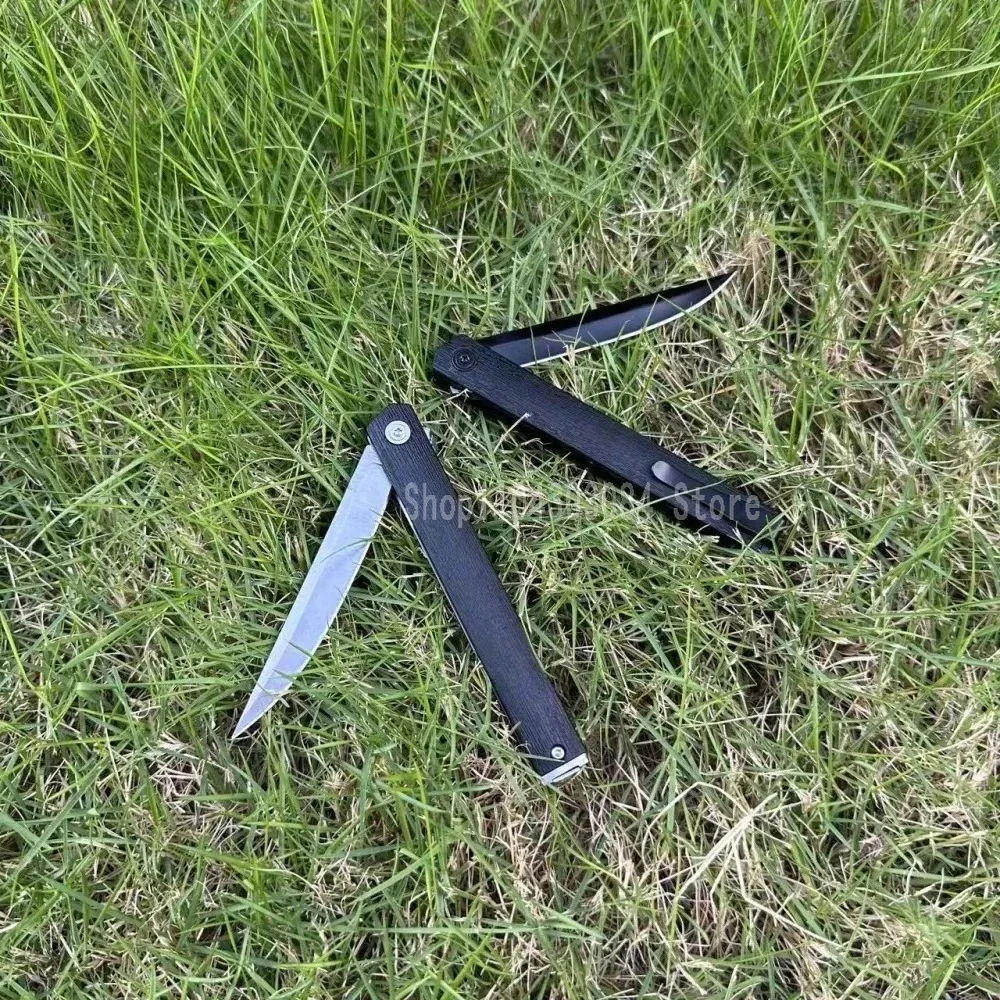 Bestseller CR CEO 7097 سكين للفرد مع 8Cr13Mov شفرة ألياف النايلون مقبض المحمولة في الهواء الطلق التخييم سكينة فاكهة هدية للرجال #1