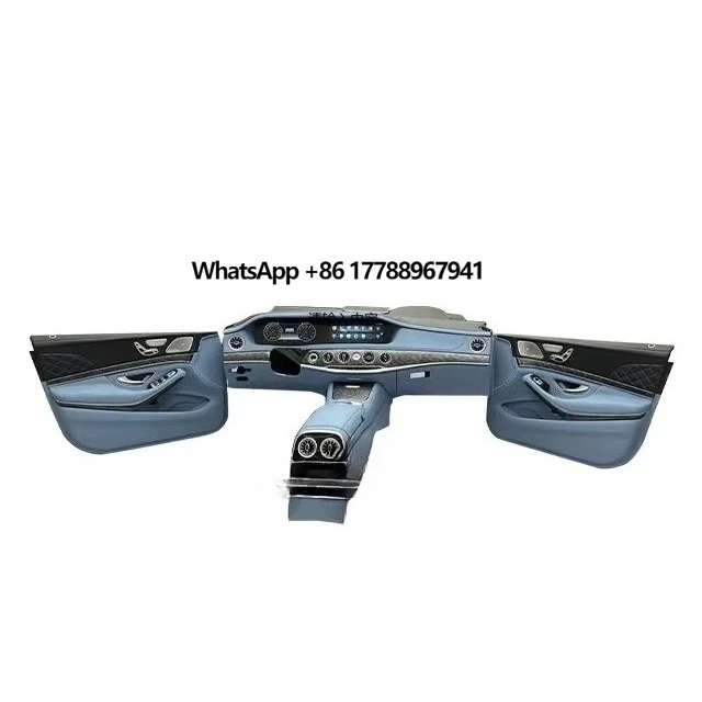 

S-Class W221 to W222 Interior Seat Center Console Dual Screen Door Panel Interior to 20 Interior