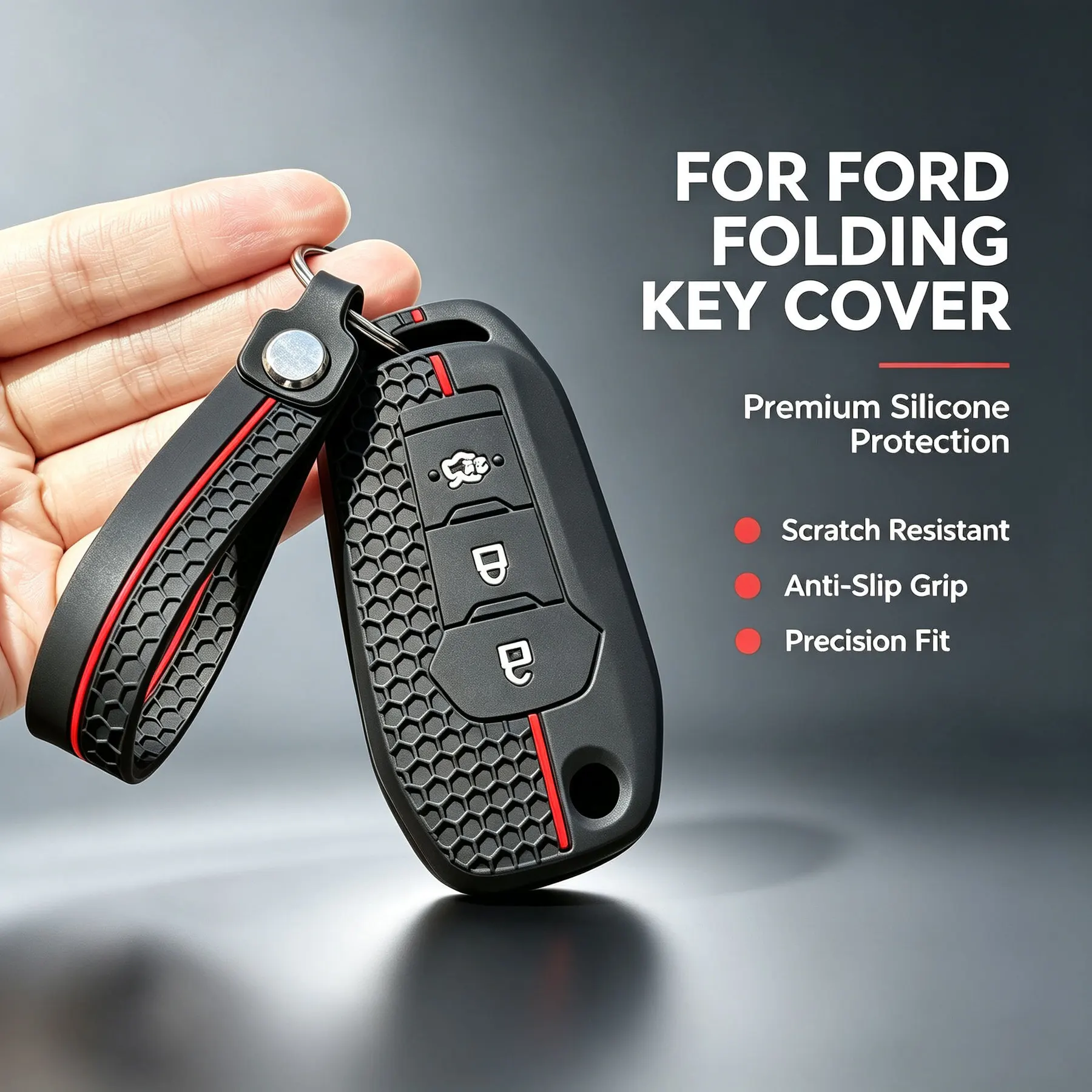 Car Key Case Cover For Ford KA Figo Puma Mondeo Ecosport Fiesta Everest Ranger Fusion Mustang F-150 F-250 F-350 F-550 Explorer