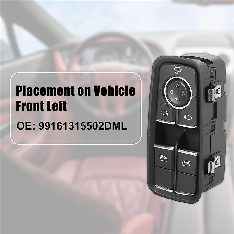 

99161315502DML переключатель стеклоподъемника, главный переключатель стекла, автомобильные принадлежности для 911, запасные части, аксессуары