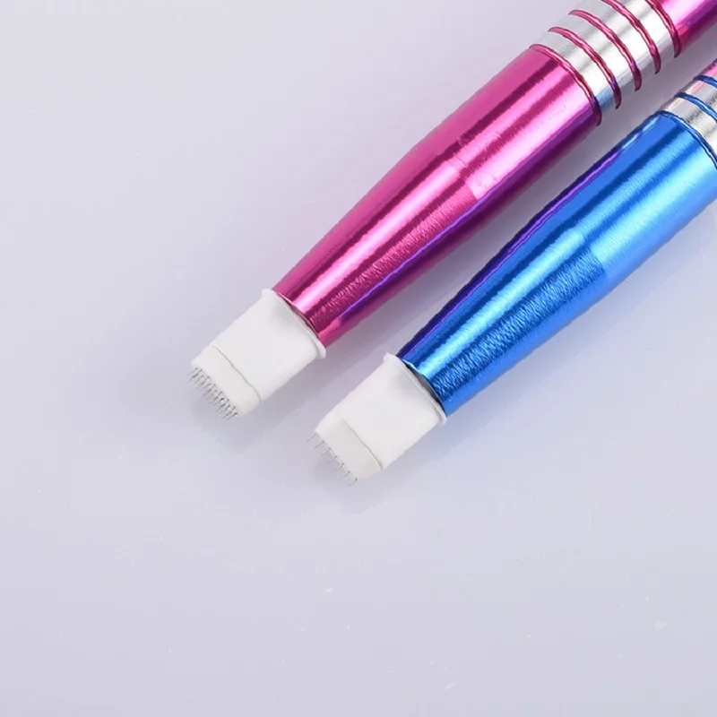 5pcs Scab-free manual pen needle Microblading tattoo blade Light oxygen needle for fog eyebrow and lip