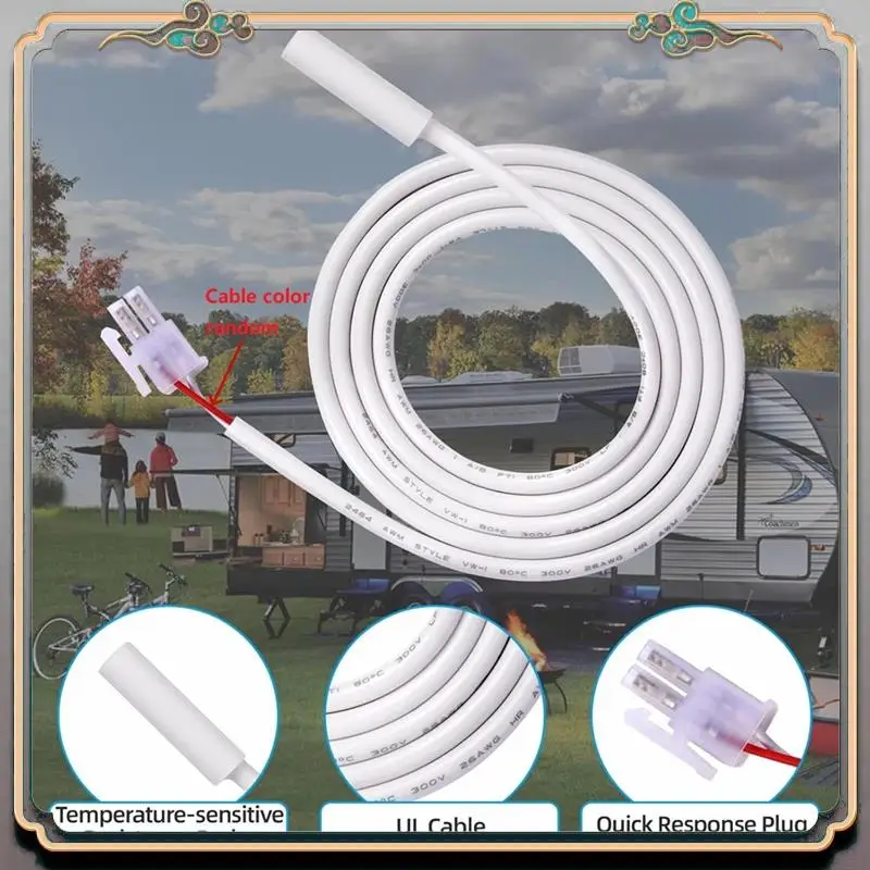 Termistor de refrigerador de longitud de cable duradero 3851210025   Para RV, sensor de repuesto para modelos Dometic RM Series RM1350 2351 2354