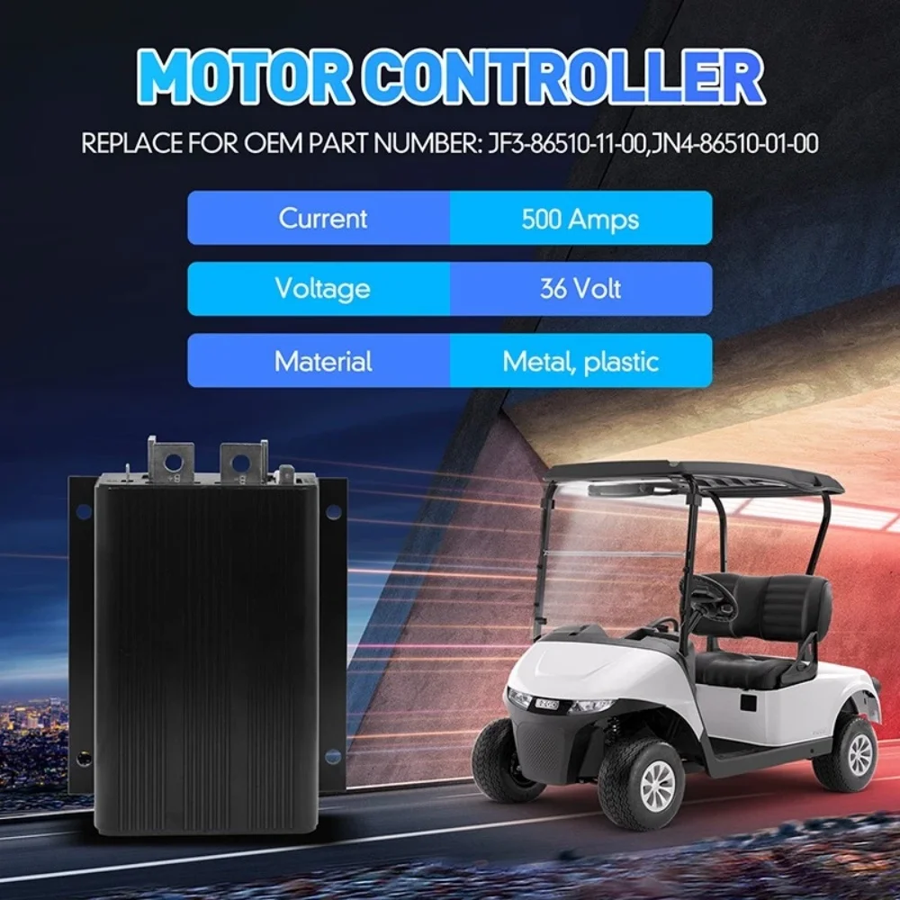 36V 500A Motor Controller for Yamaha G8 G9 G14 G16 1995-2002 Curtis Golf Cart