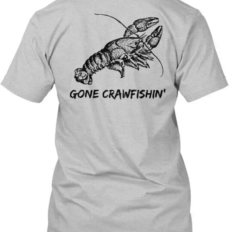 

Crawfish S Ace Videos Gone Crawfishin Premium T Shirt Made In Usa Size To 5Xl