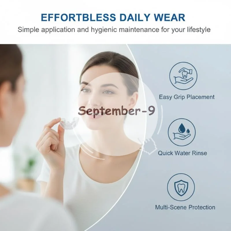 Cosmetic Teeth Alignment Trainer Soft Silicone Dental Braces Instant Perfect Smile Corrector for Adult Daily Wear
