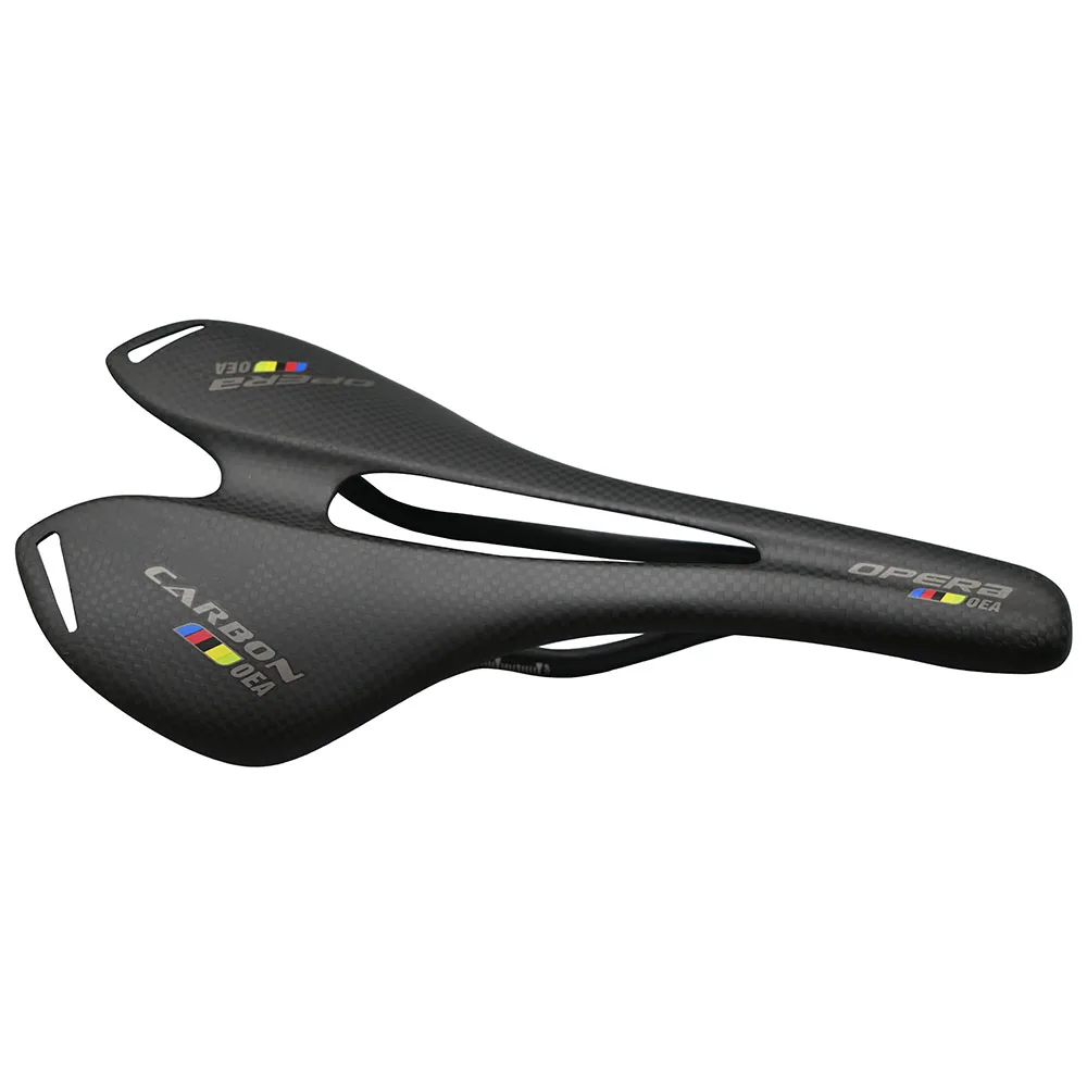 2023 3K Ultralight Carbon Saddle Bicycle vtt racing seat Wave Road Bike Saddle for men sans cycling Seat mat