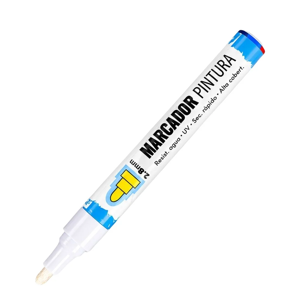 3mm Bold Tip Paint Markers Multi-Surface Multicolor Paint Marker Set Extra Large Capacity Quick-Drying Paint Pens