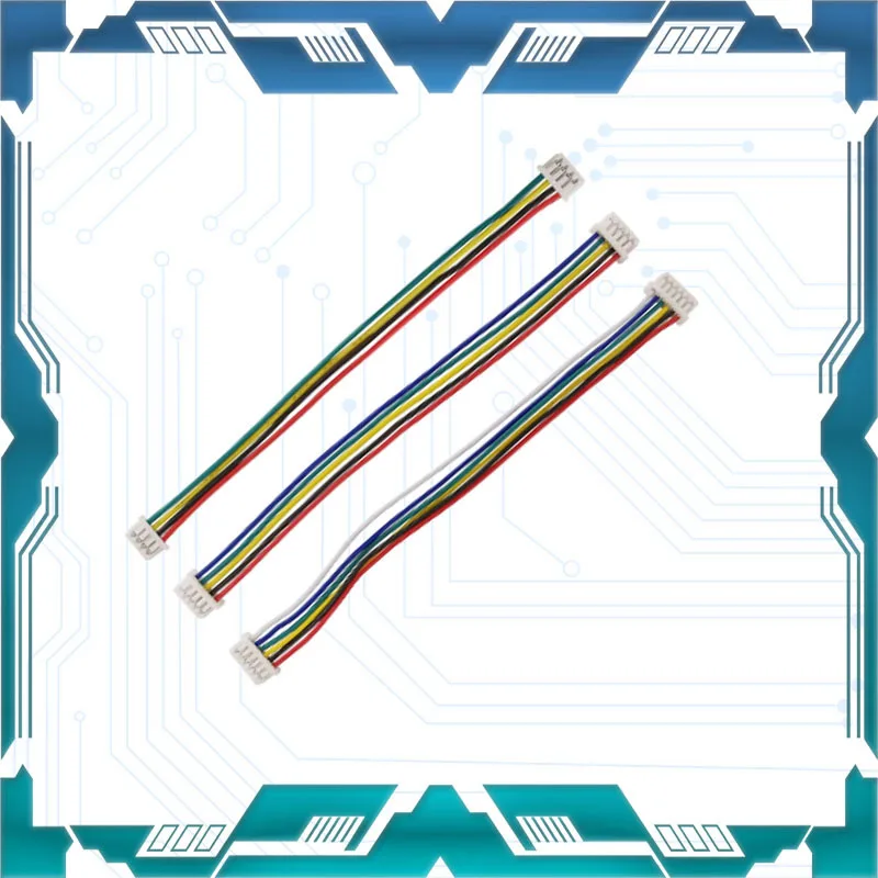 

5pcs/lot Pixhawk PX4 APM2.6Flight Control Connecting Line (DF13 /4/5/6P Connector) Flight Line