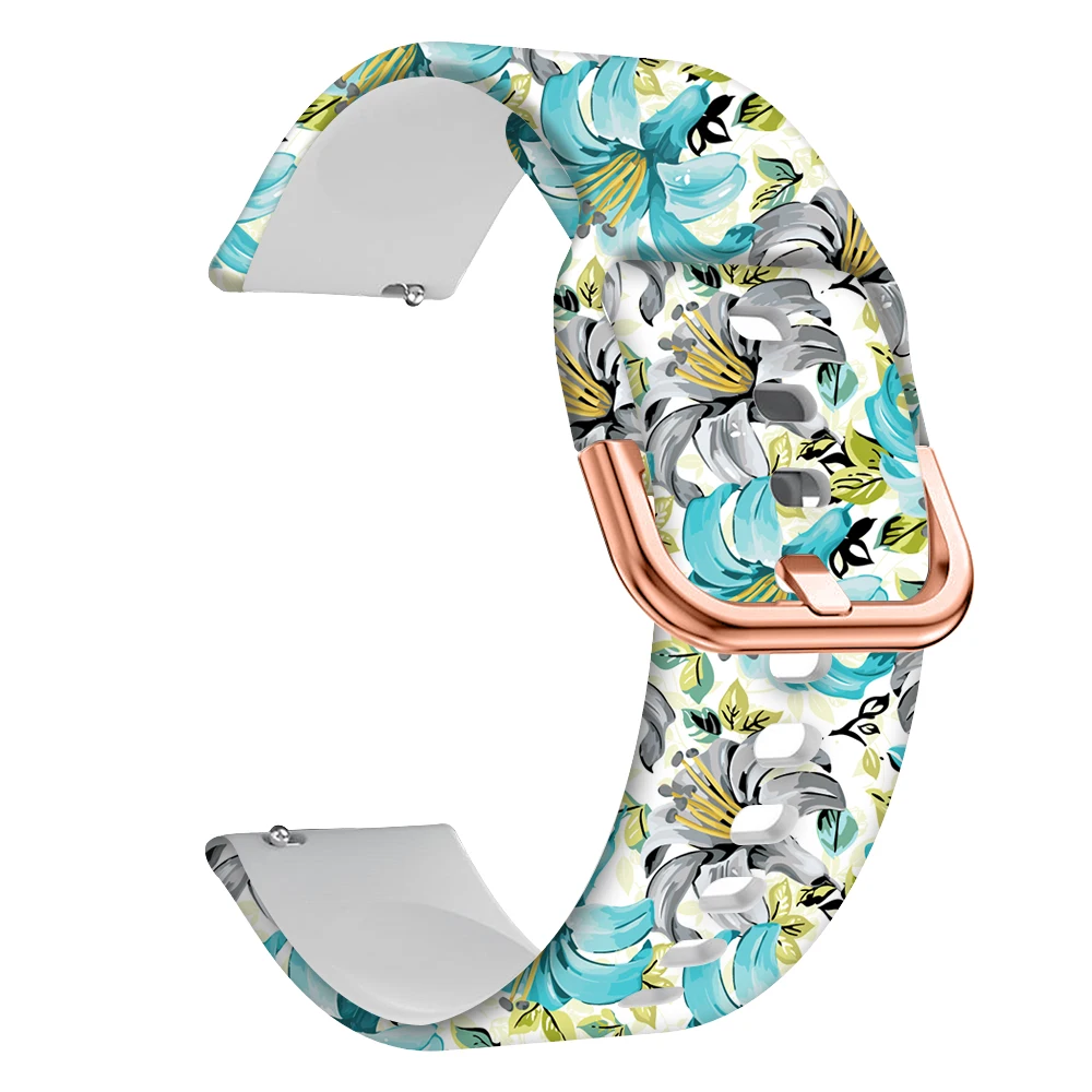 สายซิลิโคน20มม. สำหรับ Garmin venu SQ 2 /venu 2 plus สายรัดข้อมือสปอร์ตสำหรับ vivoactive 5 3 Forerunner 245 55