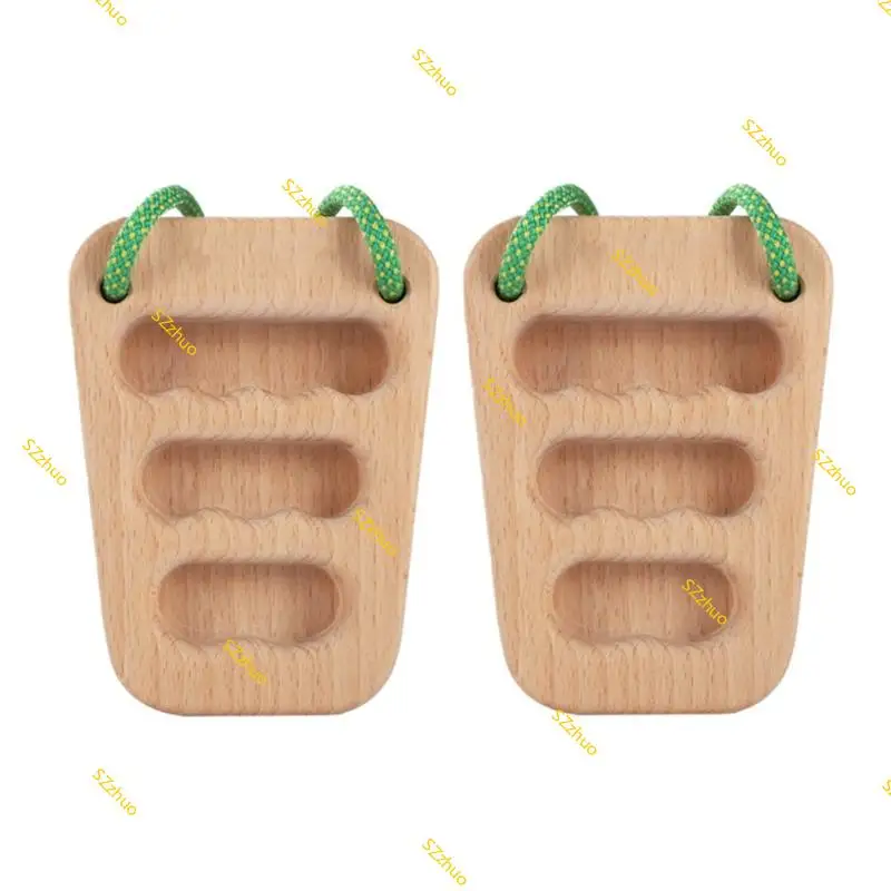 

Solid Climbing Board Finger Strengths Training Board Portables Hangboards for Climbing Training