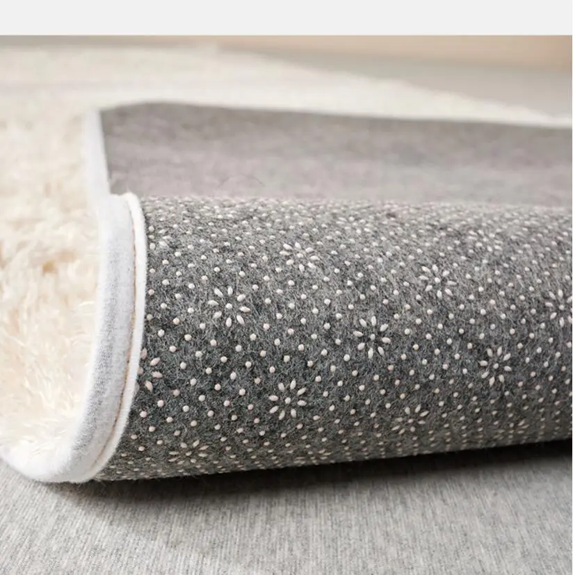 

Plush Shaggy Carpet For Living Room Decoration Children Bedroom Carpet Fluffy Mat Hallway Non-slip Hair Rugs Bedside Room Mat