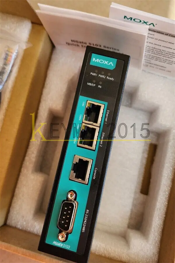 

1 шт., новинка, мокса MGate 5103, 1 порт, Modbus/EtherNet/IP-шлюз PROFINET