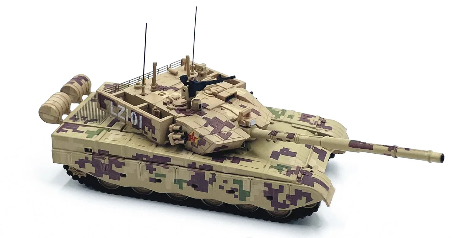 super value 1:72 China ZTZ-99A main battle tank model  Desert digital painting  Finished simulation model of alloy car body