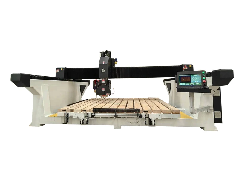 RouteR 5 Axis CnC Bridge Saw Stone Cutting 5axis Marble Cutter Hine Price