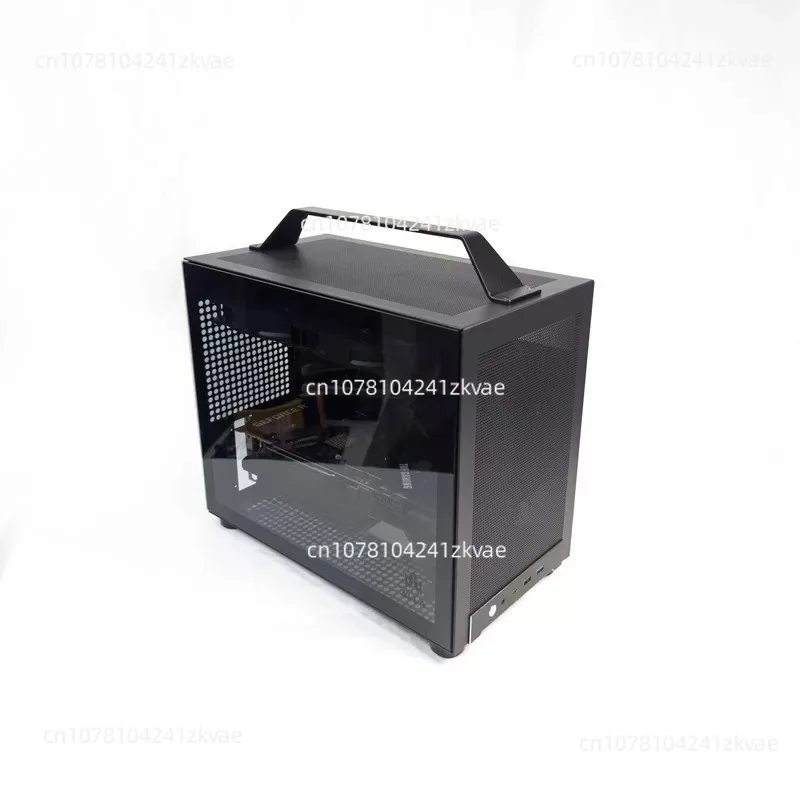 Portable Matx Small Chassis With Dust-proof Mesh, Itx Water Cooling Support, And Type-C Connectivity