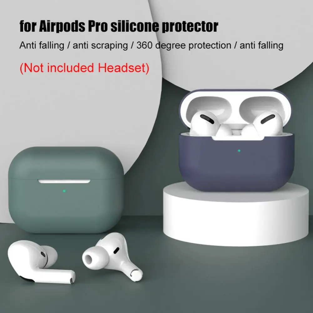 Case For Apple Pro 3 Cases Silicone Bluetooth compatible Earphone Protective Sleeve For Apple Pro 3 For Air Pods