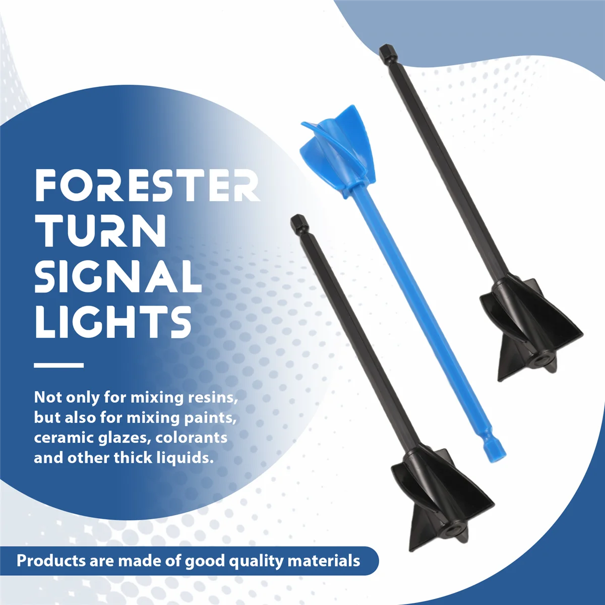 A83X4 шт. Насадка для смешивания эпоксидной смолы для дрели, многоразовая краска и лопатка для смешивания смолы для смешивания эпоксидной смолы, краски, керамической глазури