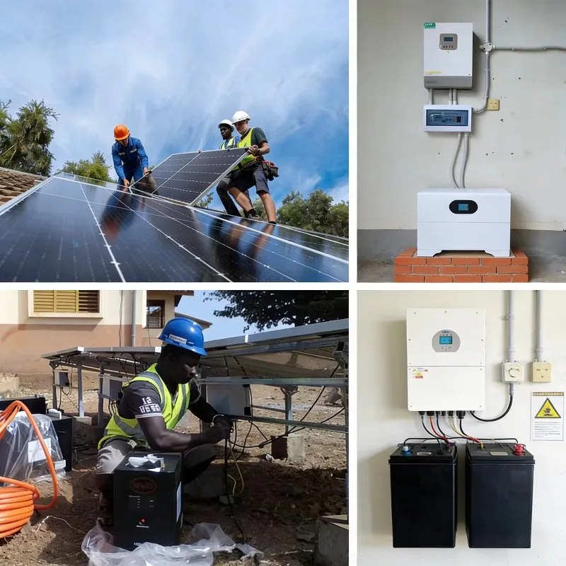 Complete Residential Solar Energy Storage Solution with Battery, Inverter, Monitoring, and Technical Support