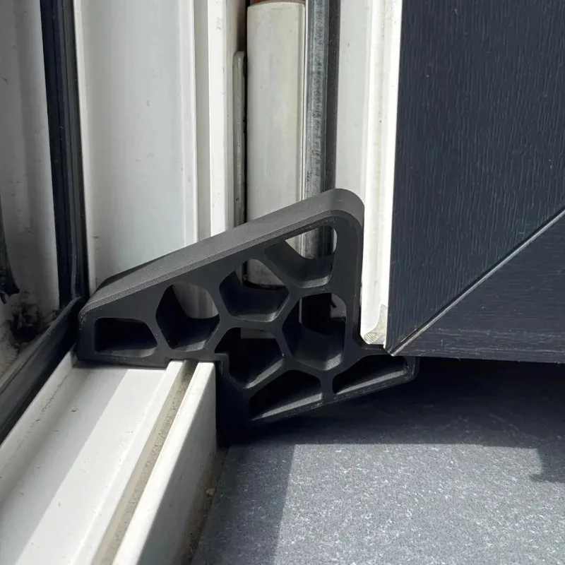 Heavy Duty Non Slip Window/Balcony Door Stop with Window Balcony Door with Track Lock Window Guard Easy To Install 1/2/4pcs