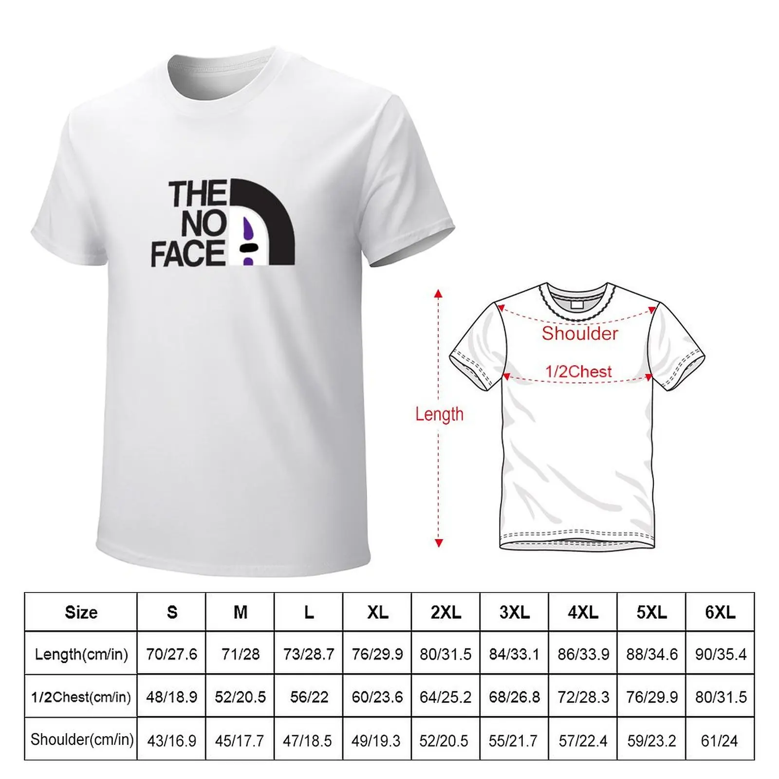 The no face T-Shirt for a boy blacks mens t shirt graphic