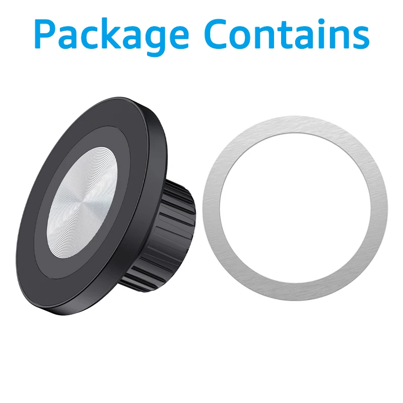 MagSafe-accesorios de montaje para coche, soporte magnético Universal para teléfono, piezas adecuadas para Base de cabeza de bola de 17mm, soportes