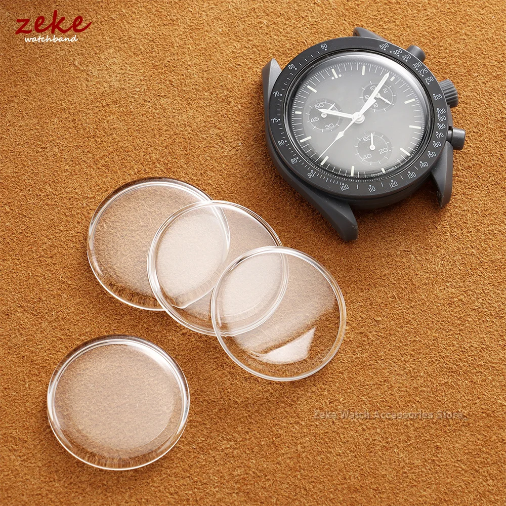 New Watch Accessories Coated Watch Mirror, 26mm-32.5mm Glass Pot Lid High-Quality Watch Mask Transparent Surface Fat Face Mirror