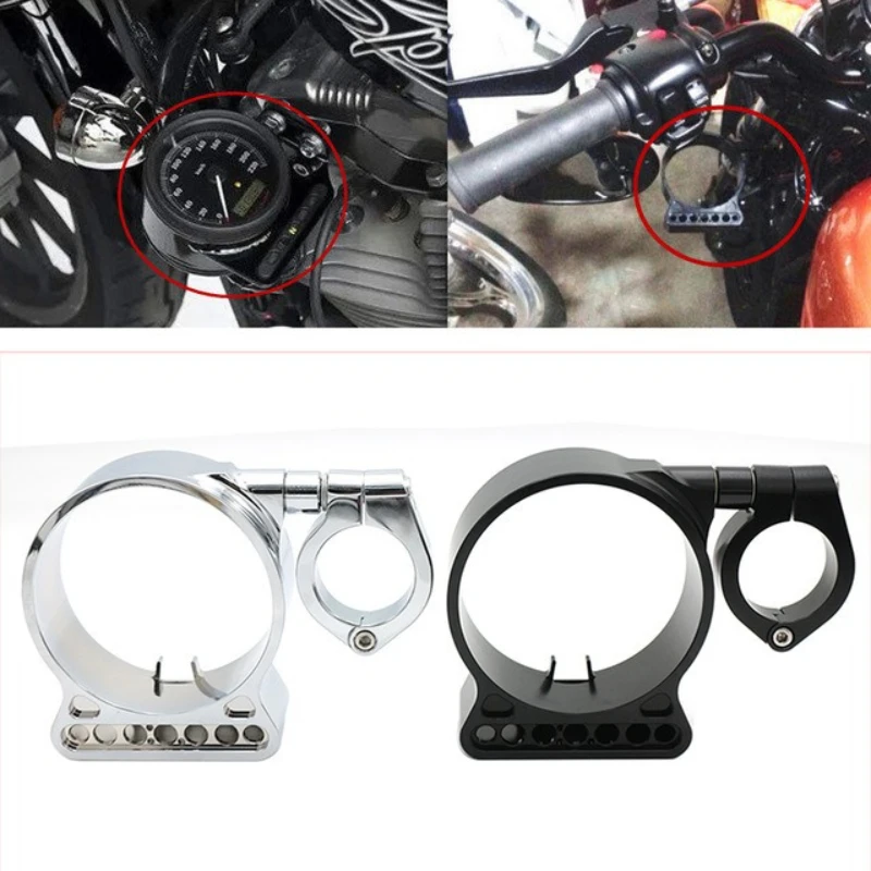 

For Harley Speedometer Bracket Motorcycle CNC Modified Side Speedometer Mount CNC SPEEDO BRACKET CASE