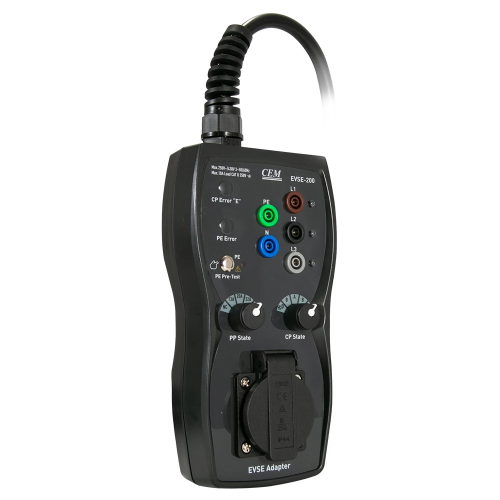 EVSE-200 Factory Price Test Adapter for Electric Vehicle Charging Station