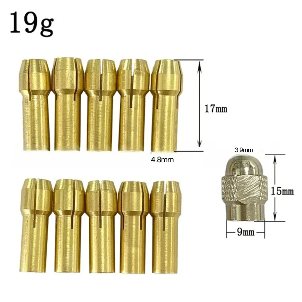 Convenient And Practical DIY Projects Brass Collet Chuck Collet Chuck Set Easy To Switch Sizes Efficient Fastening Method