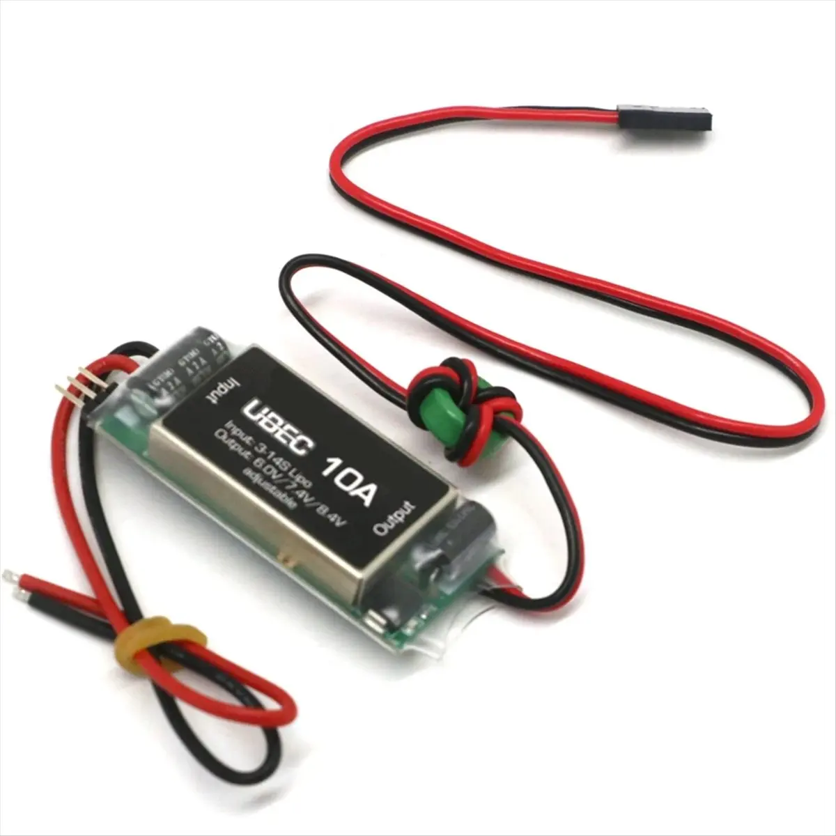(A30I] Waterproof 10A Voltage Regulator Module High Voltage 3-14S 6/7.4/8.4V Adjustable UBEC for RC Car Toy