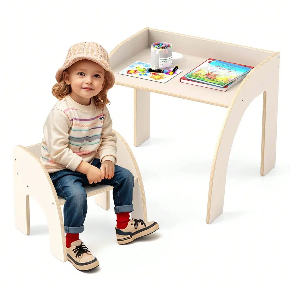 

Kids' Tables And Chairs Escritorio Para NiñosKids Desk And Chair Set Wooded Toddler Table And Chair Set With Proper Height Natur